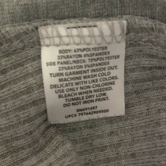 Pumpkin Spice Season Graphic Gray Long Sleeve Shirt Modern Canvas XXL - Picture 4 of 7